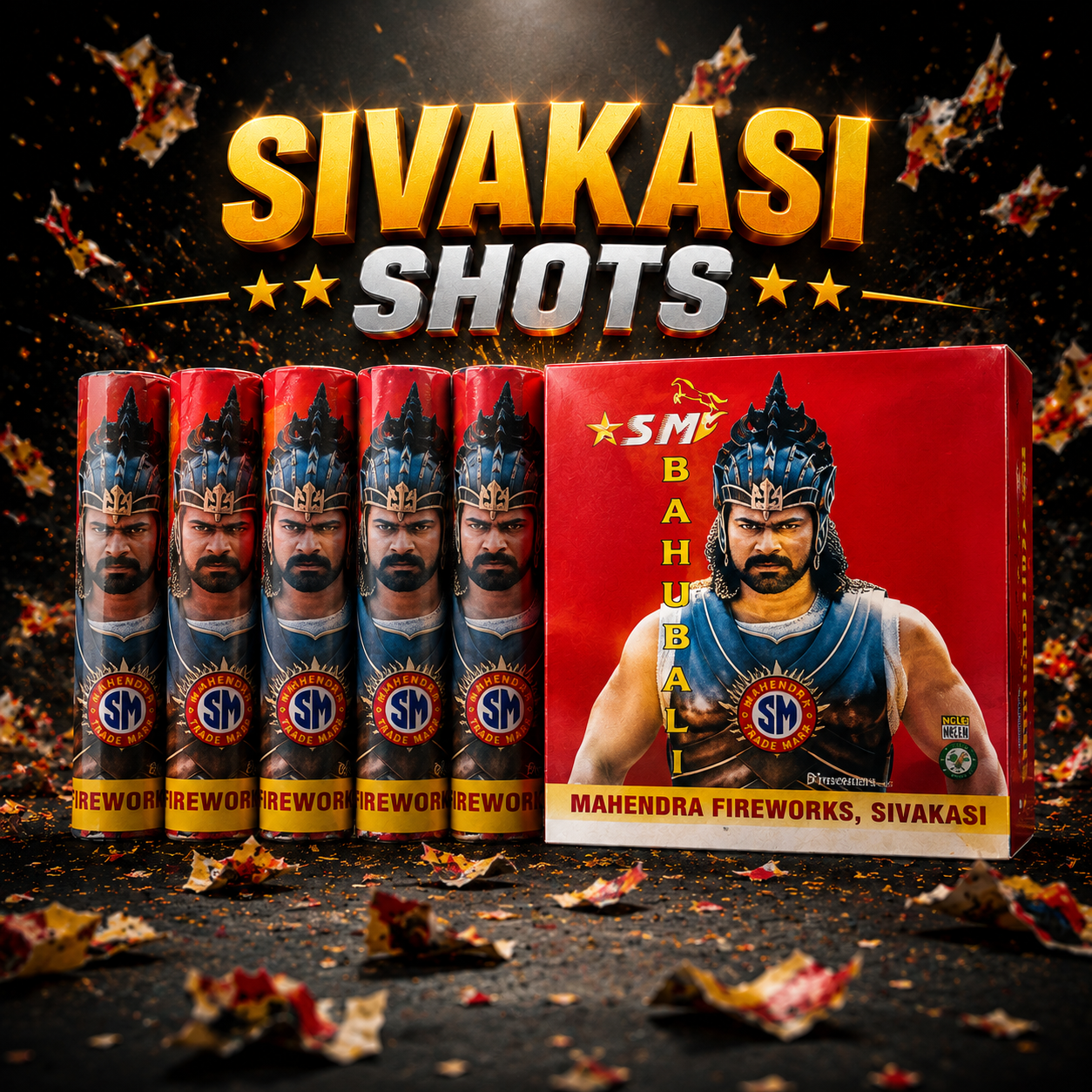 4 1/2" Bahubali (5pcs)