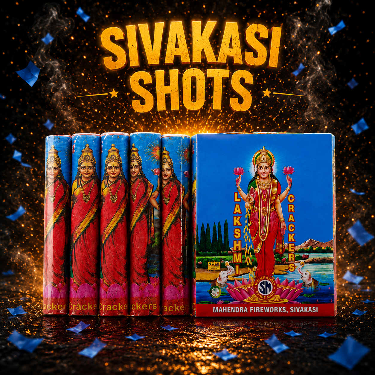 4" Lakshmi (5 Pcs)