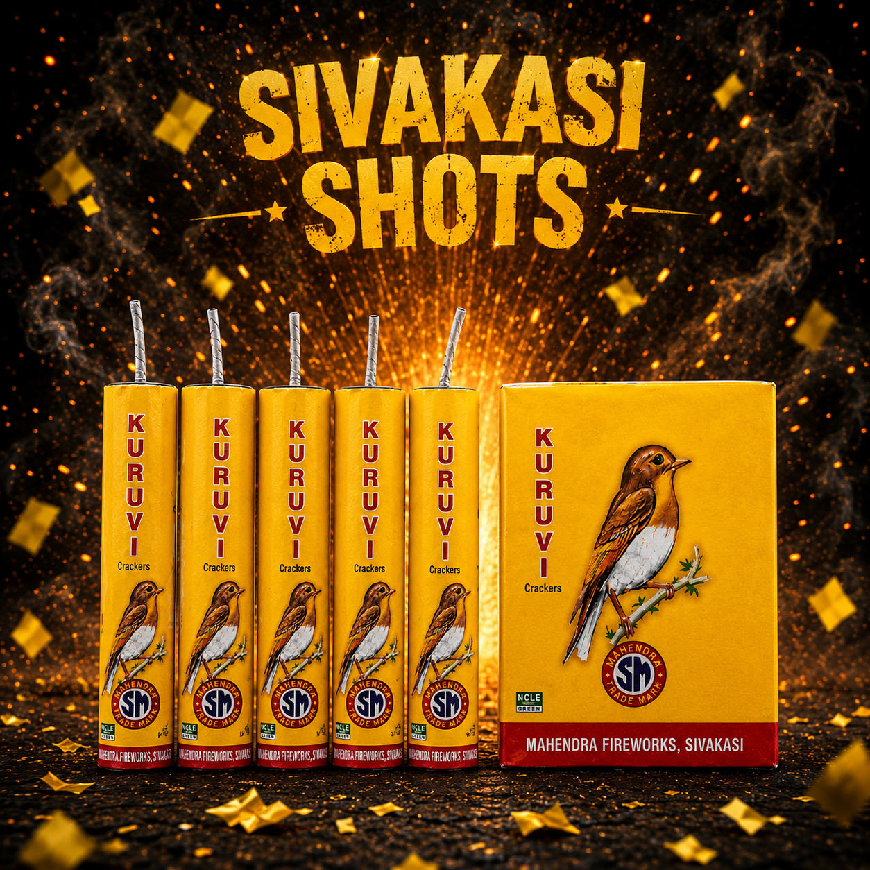 2 3/4" Kuruvi (5 Pcs)