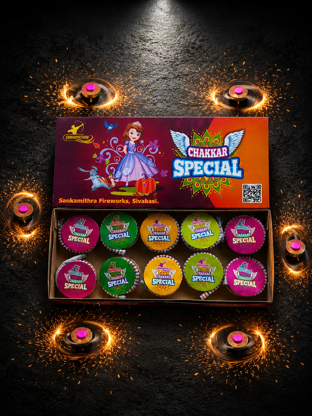 Ground Chakkar Spl (10 Pcs)
