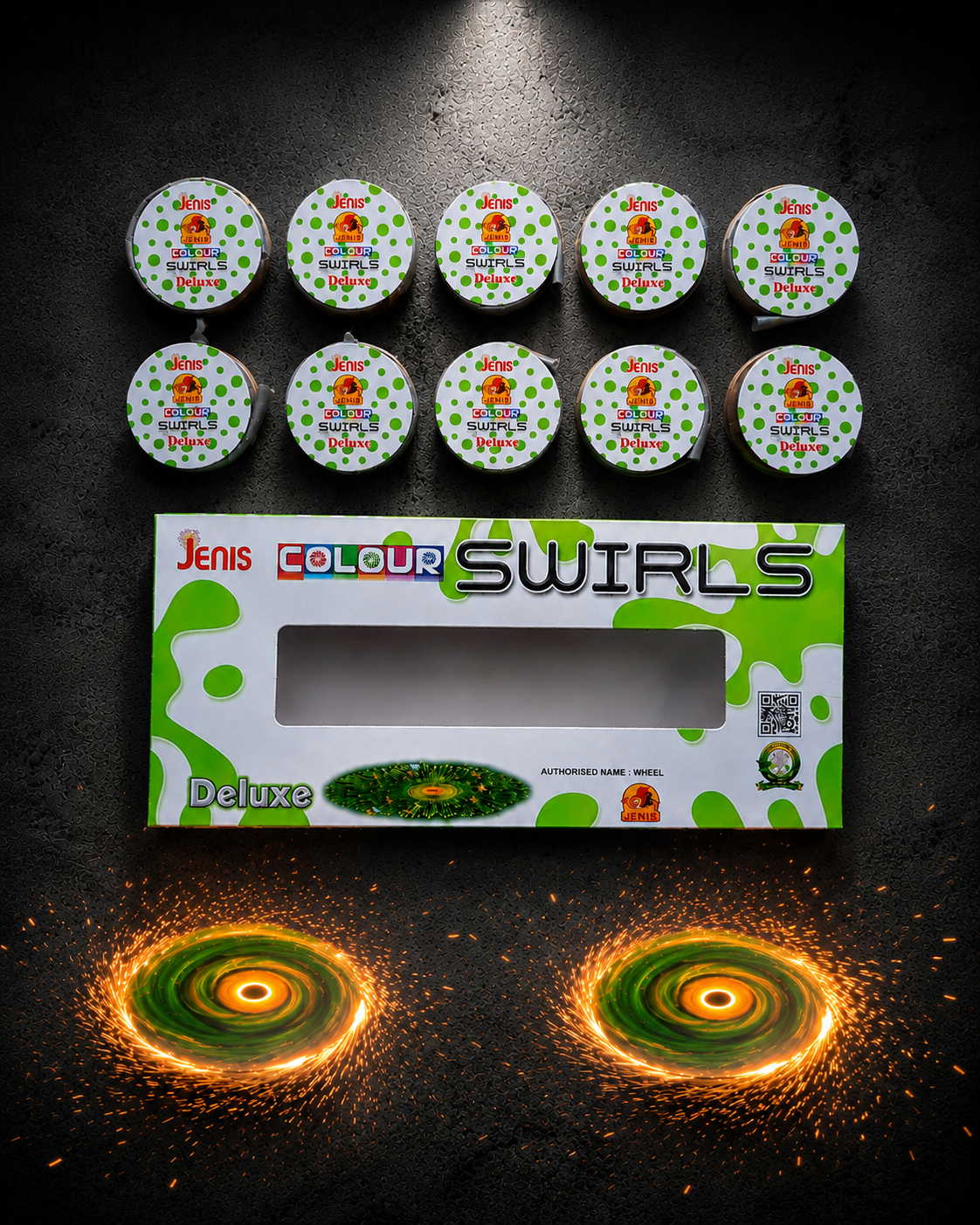 Ground Chakkar Deluxe (10 Pcs)