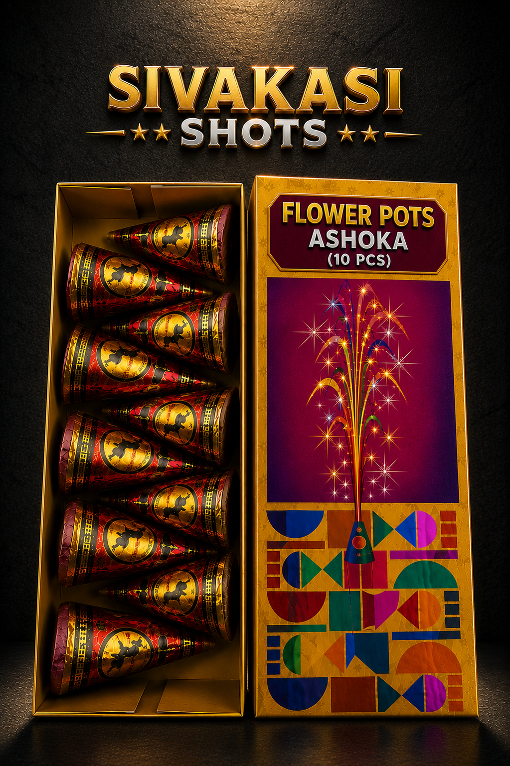 Flower Pots Ashoka (10 Pcs)