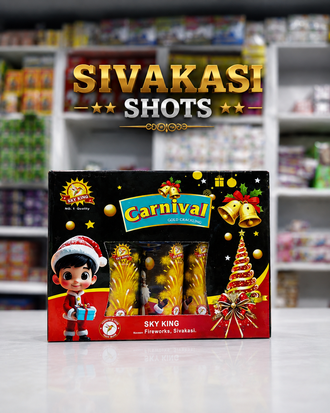 Carnival Gold Star (3 Pcs)