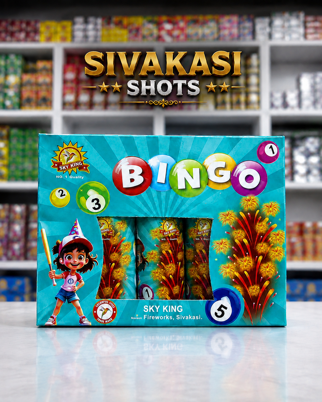 Carnival Bingo RED Star (3 Pcs)