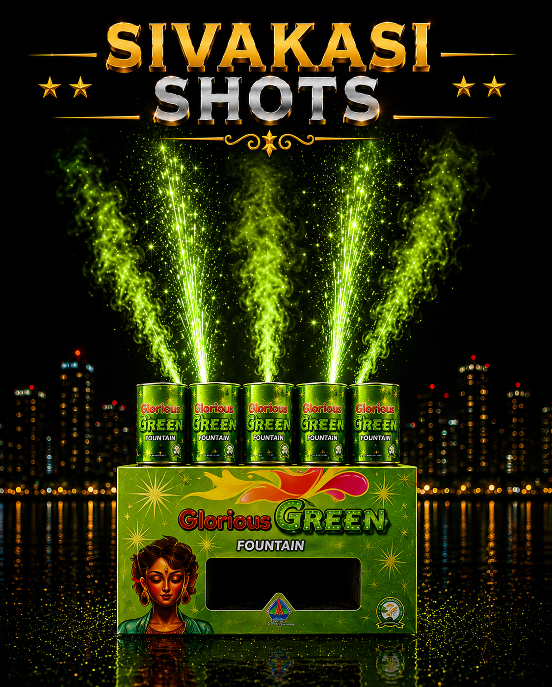 Glorious GREEN Miniature (5 Pcs)