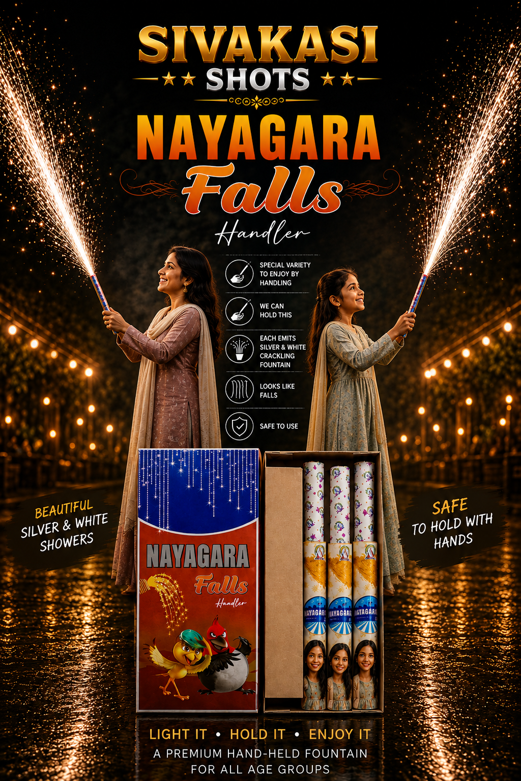 Naya Falls Handle (3 Pcs)