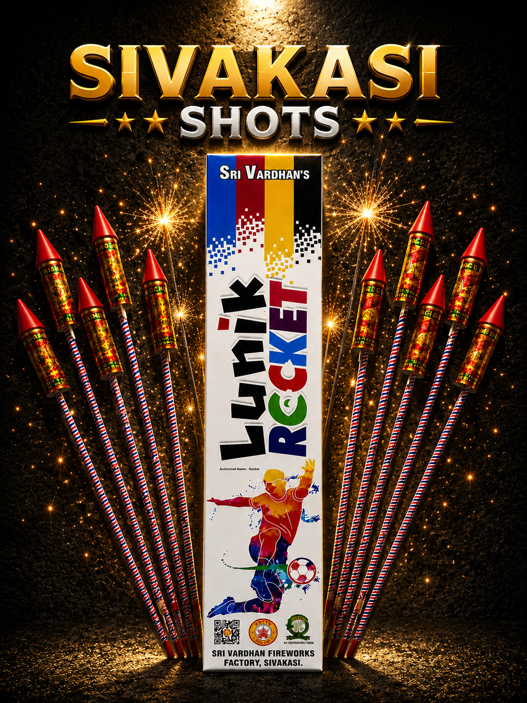 Lunik Rocket (10 Pcs)