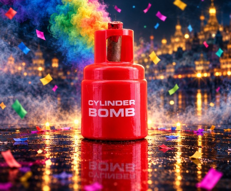 Gas Cylinder (Smoke + Bomb)