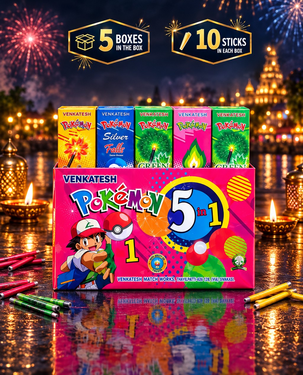 Colour Match box 5 in 1